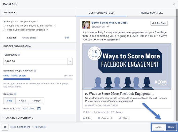 facebook engagement