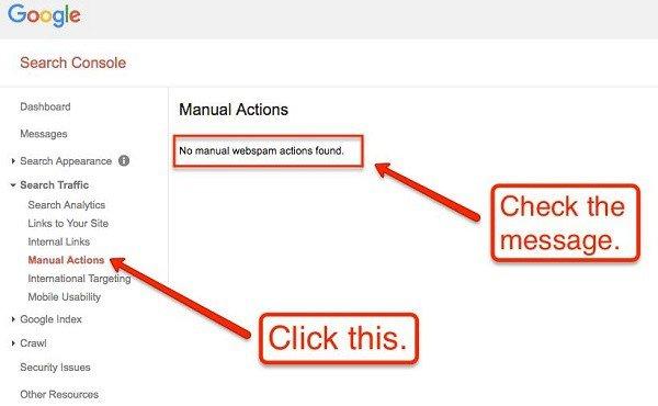 Google search console