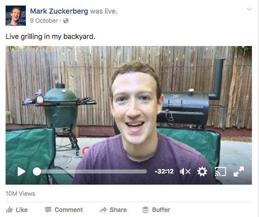 social media live video