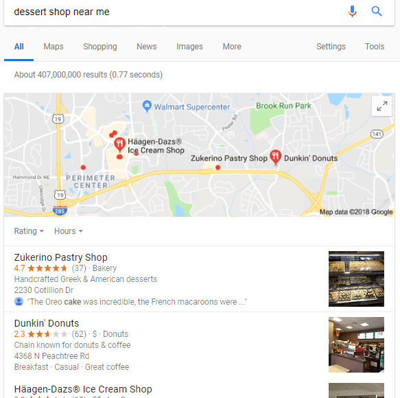 best online marketing SEO example