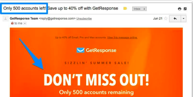 best email subject lines