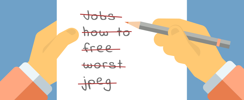 ppc negative KWs list