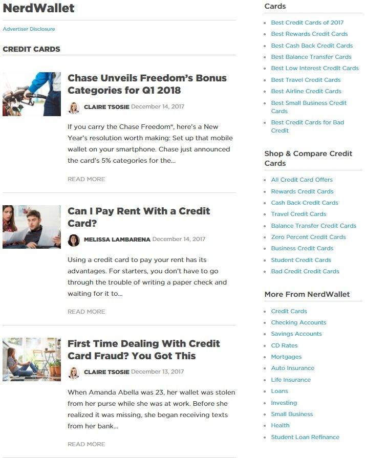 blog content