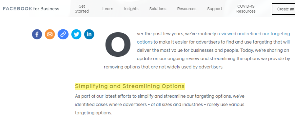 facebook advertising in 2021