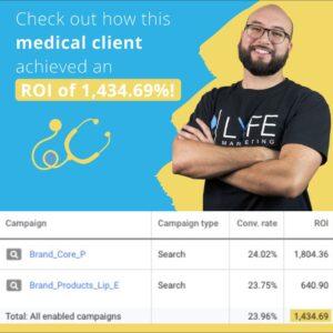google ads result