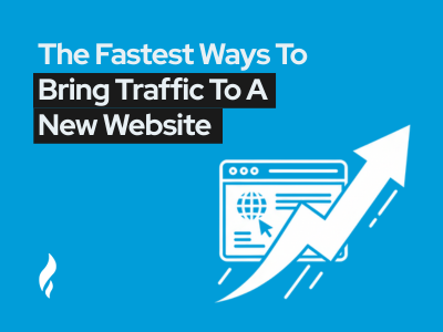 bring traffic to a new website
