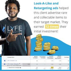 social media ads result