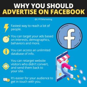 why advertise on Facebook