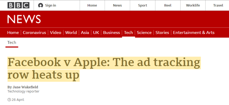 Facebook conversion API