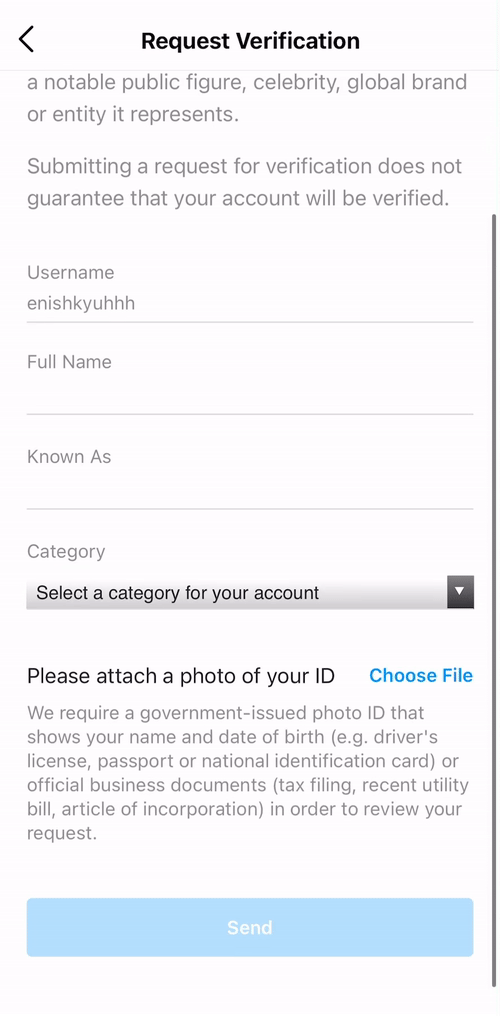 how to get verified on Instagram
