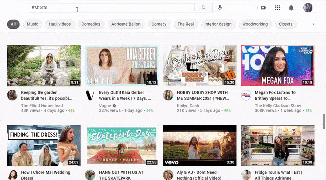 YouTube Shorts
