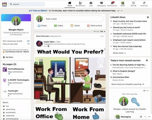 linkedin advertising