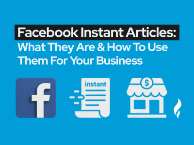 Facebook instant articles