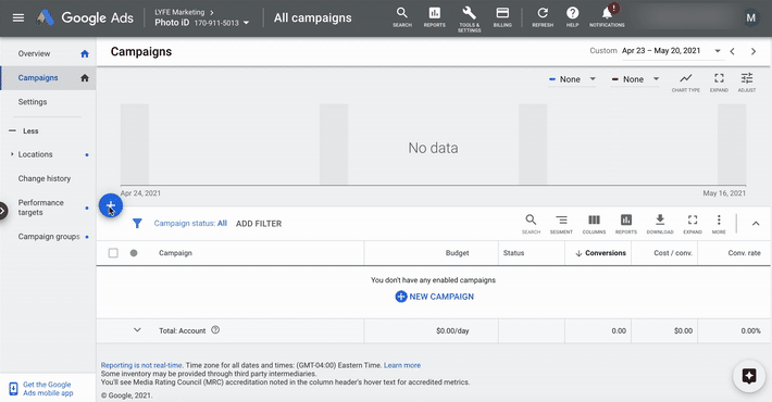 app install campaigns in google