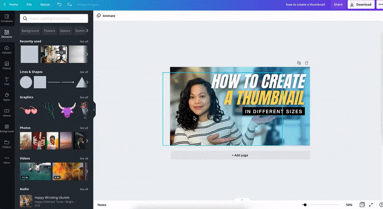 how to make a thumbnail
