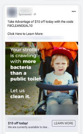 facebook ad examples