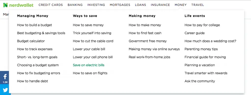 nerd wallet blog content