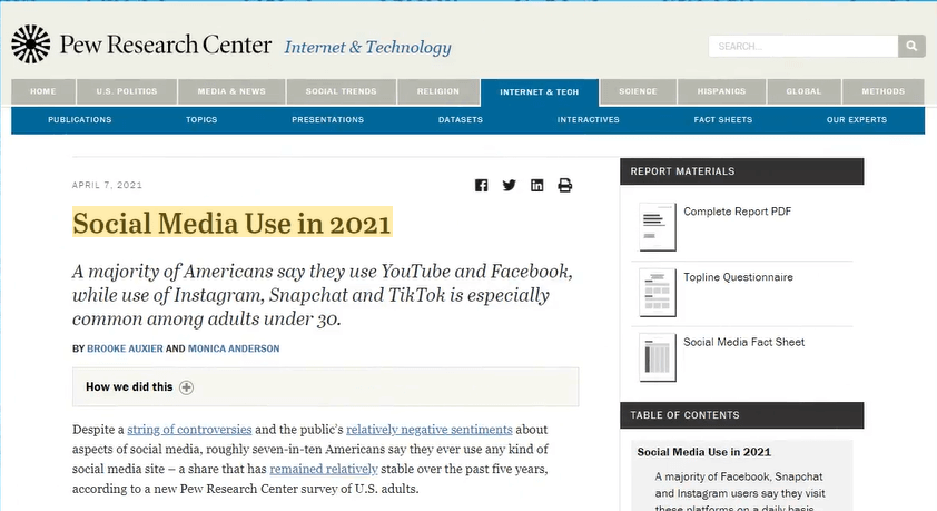 top social media platforms