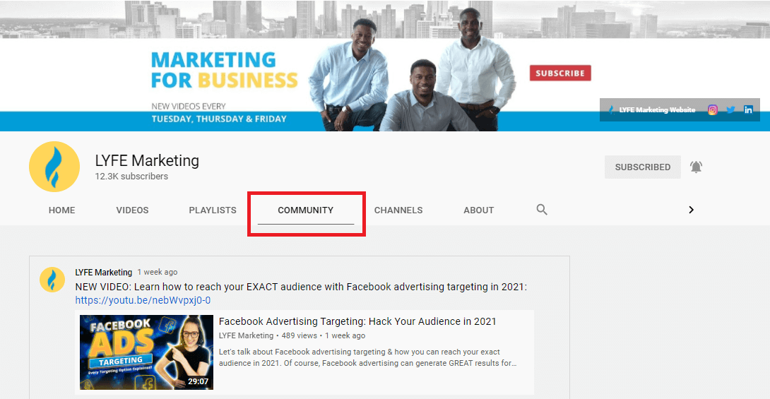 how to start a YouTube channel