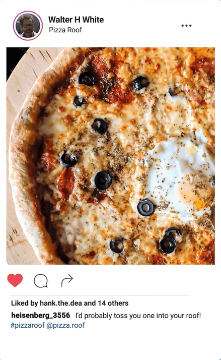 restaurant social media ideas