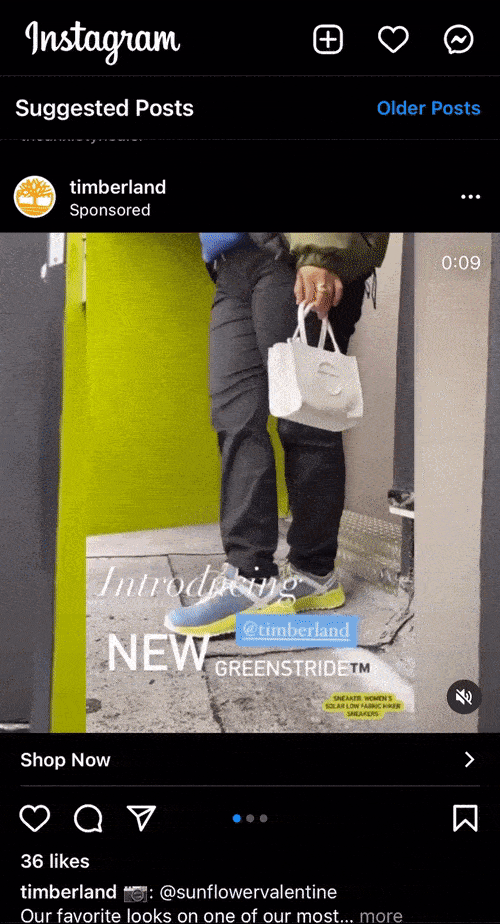 Instagram Carousel ads