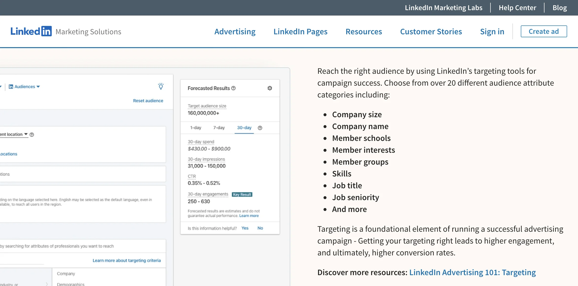 linkedin messaging ads