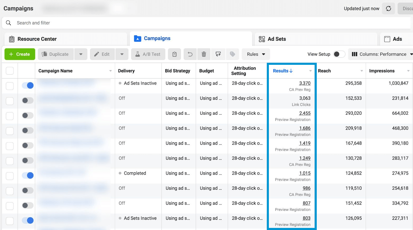 Facebook business manager