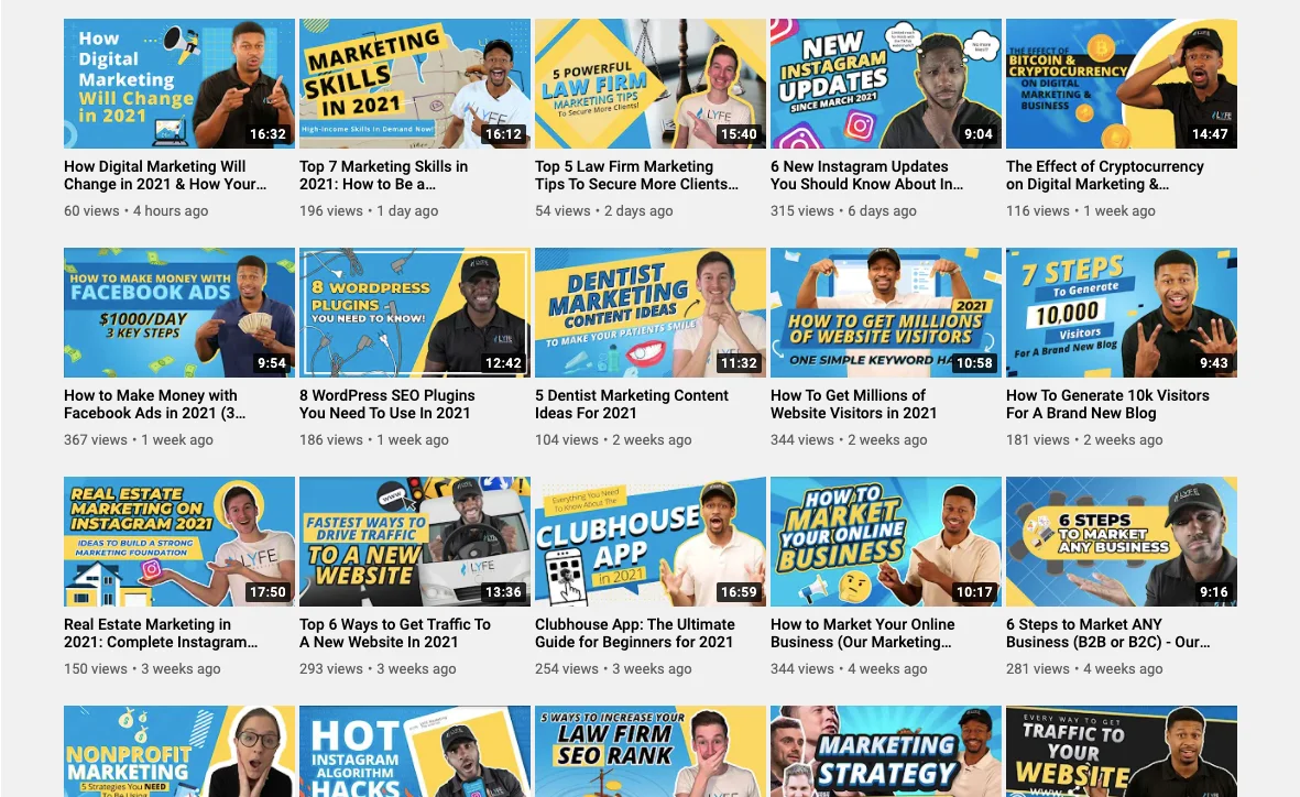 youtube seo