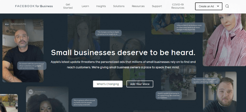 facebook advertising in 2021