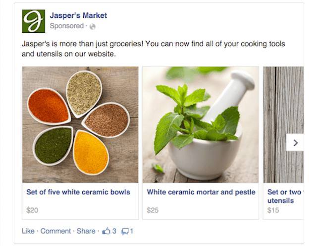posting ads on facebook