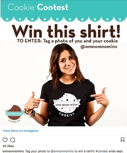 Giveaway Post on Instagram