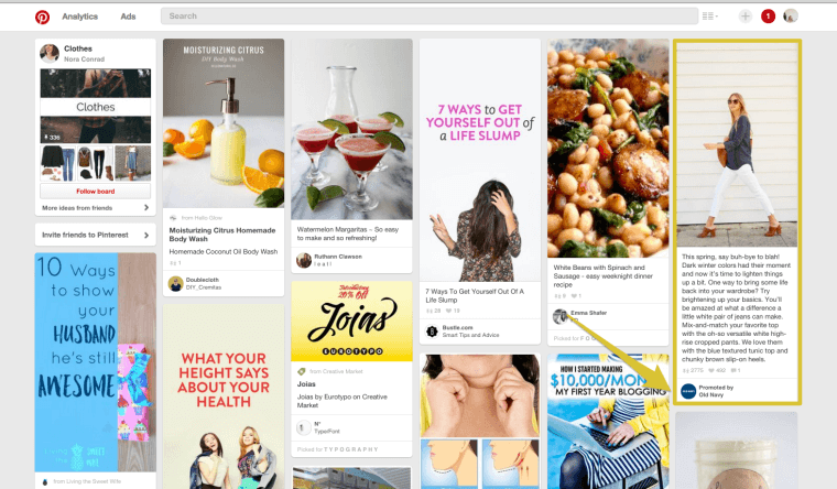 Pinterest Promoted Pins
