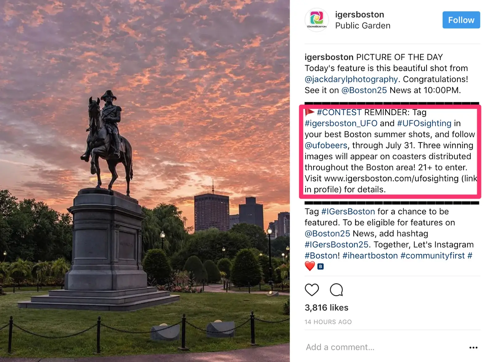 Instagram Photo/Video Contest