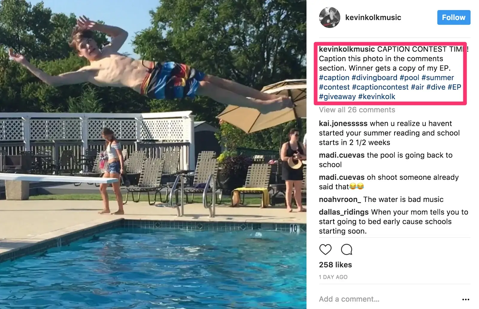 Instagram Caption This Contest