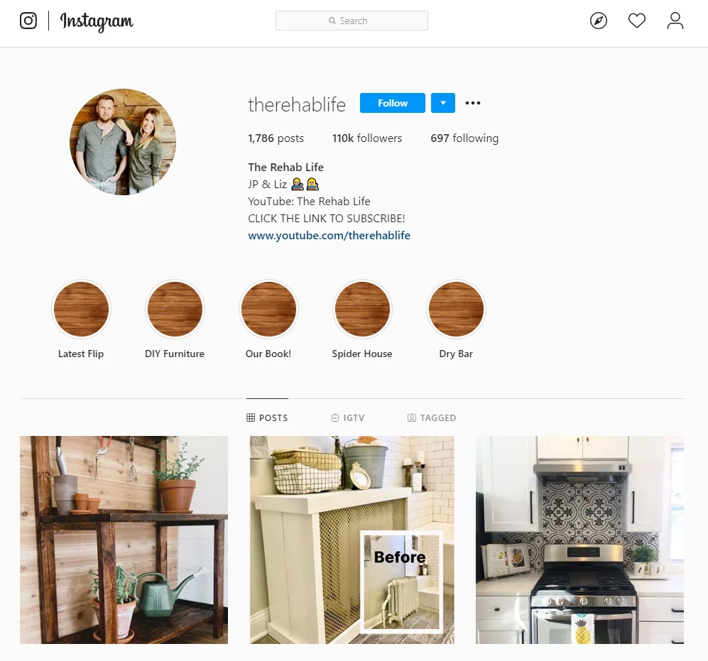 real estate instagram