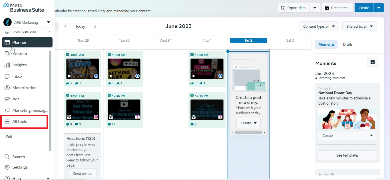 facebook page services