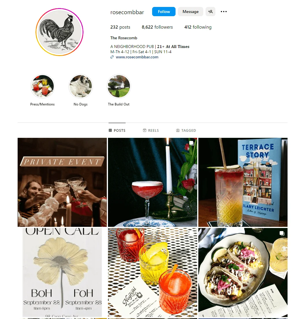 cohesive instagram feed