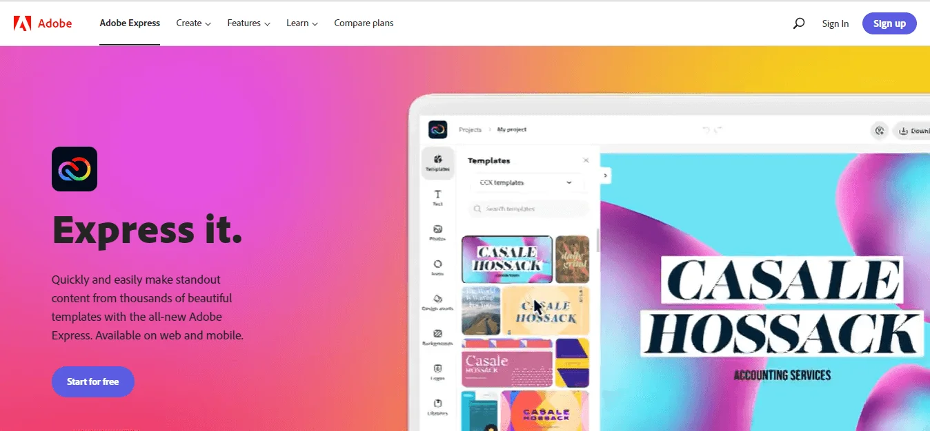 free canva alternatives