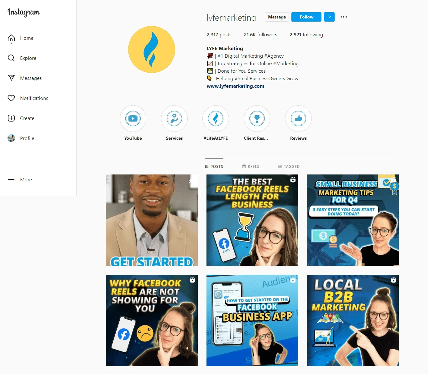 marketing small business on social media