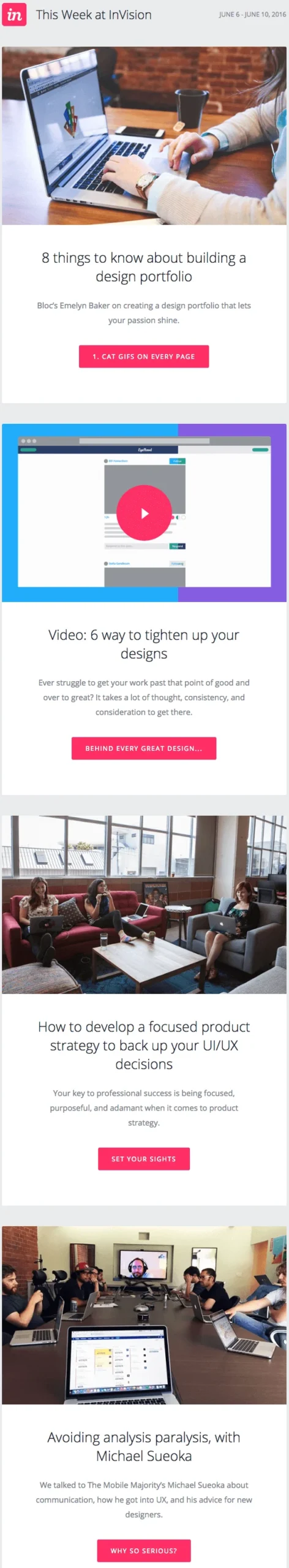 best email newsletter examples