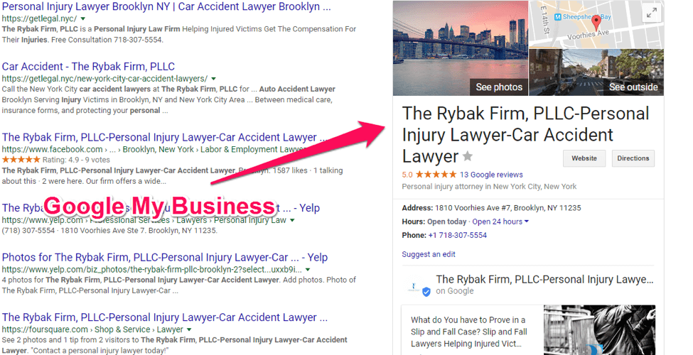 law firm SEO