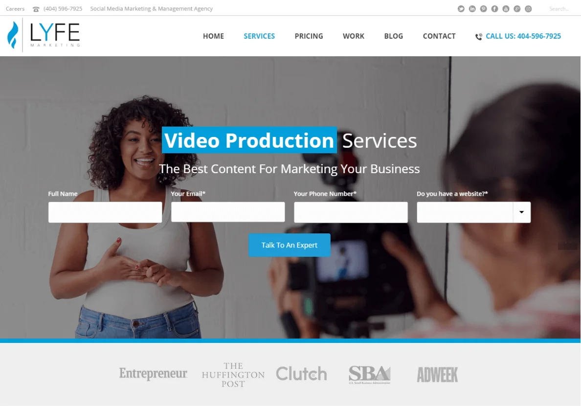 basic website design
