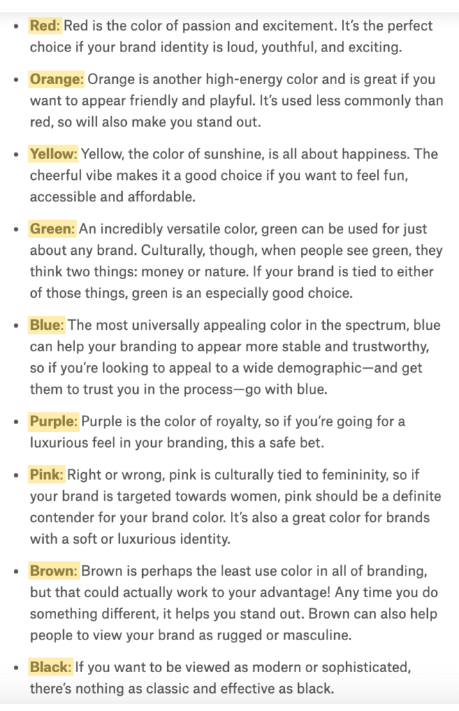 memorable brand identity