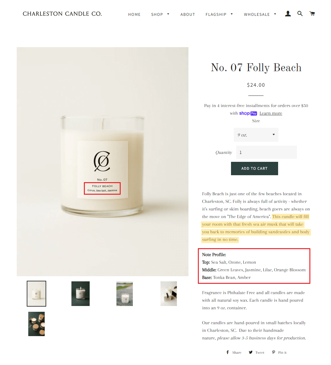how to write product description