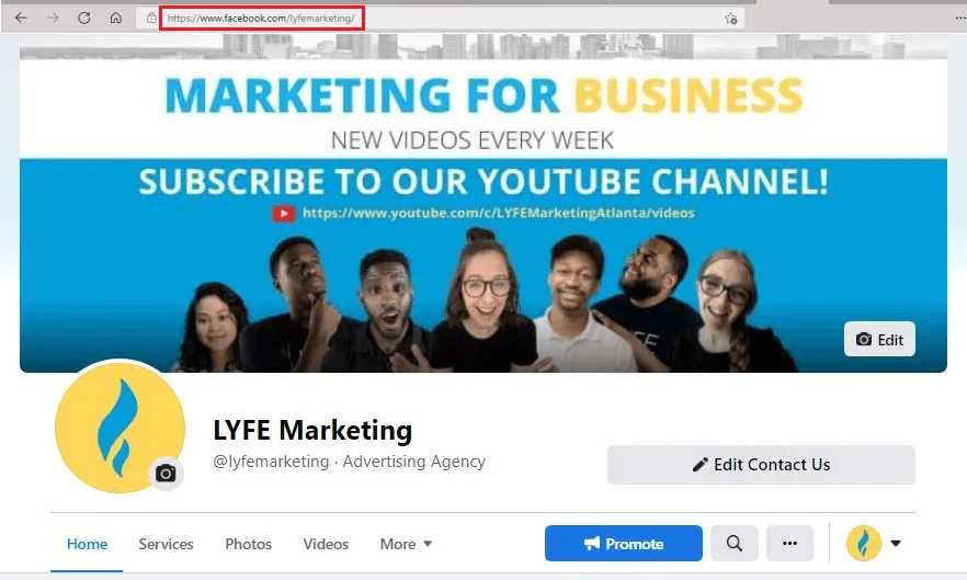 change your facebook business page name