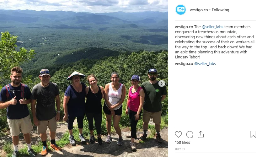 b2b social media post