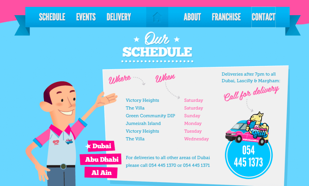 desert website award