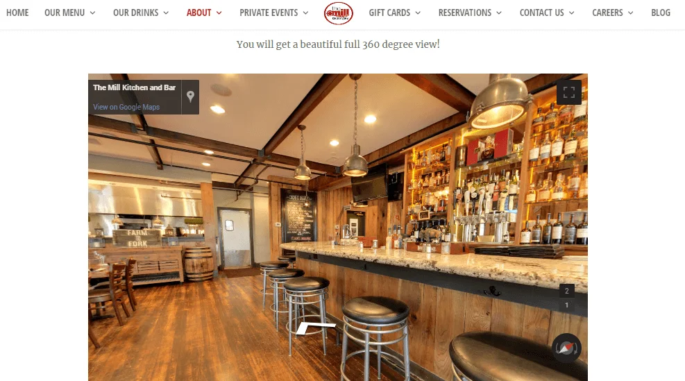 virtual restaurant tour