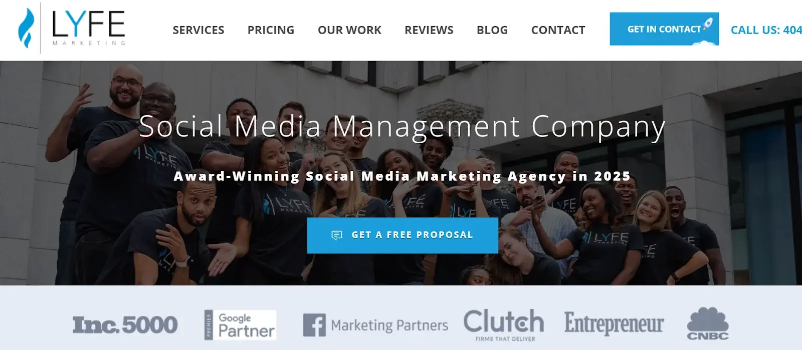 Top Paid Social Agencies US LYFE Marketing