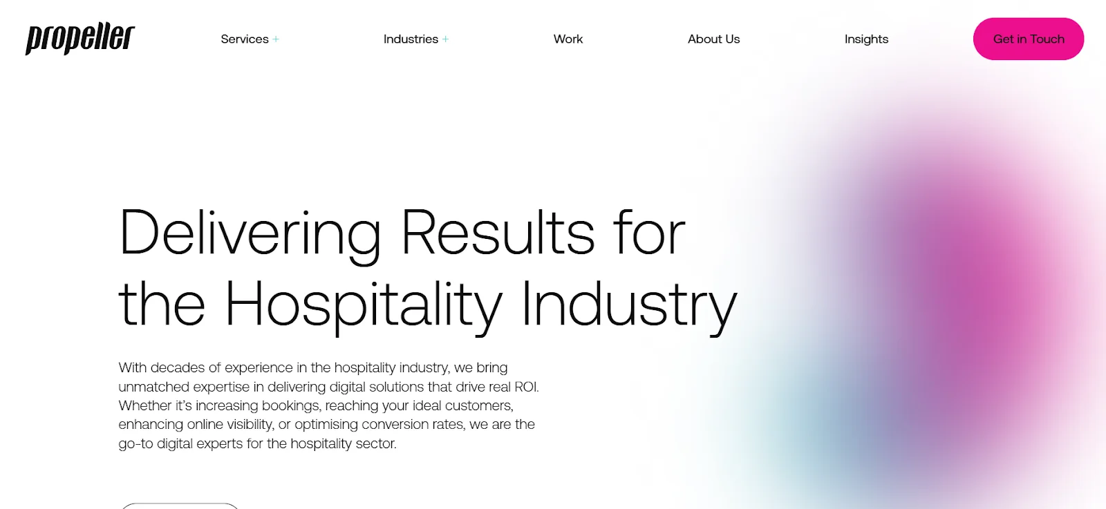 Top Hospitality & Hotel Marketing Agencies
